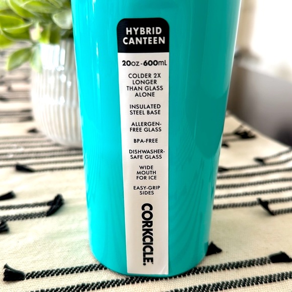 Corkcicle Glass & Stainless Steel Hybrid Canteen - Picture 3 of 6